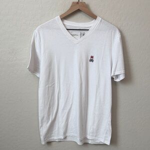 Psycho Bunny V Neck Cotton Tee size L